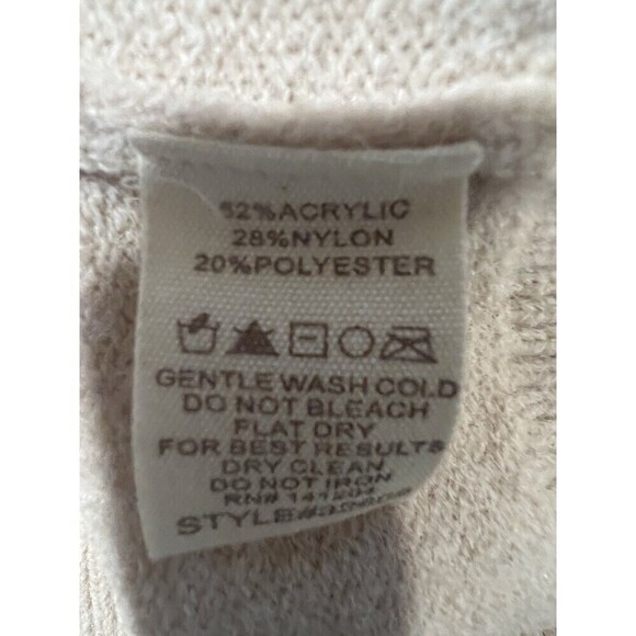 Hem & Thread Women’s knit sweater Long Sleeve Ladies Size Small - Picture 5 of 5